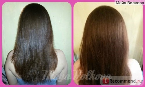 Первое фото со вспышкой, второе - без; волосы после шампуня и кондиционера Joanna Keratin; высушены естественным путём