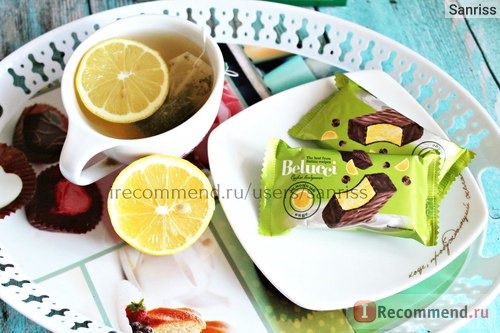 Конфеты Яшкино Belucci Суфле воздушное с лимонным вкусом фото