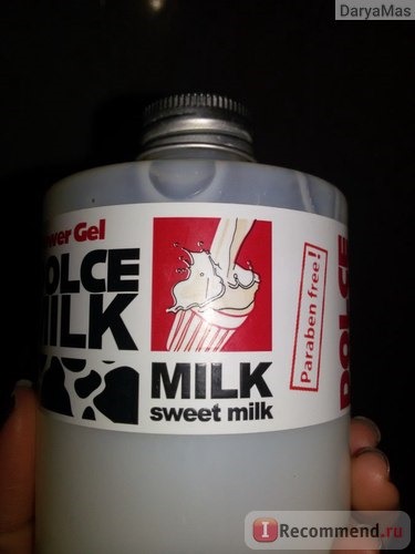 Гель для душа Dolce milk молоко фото