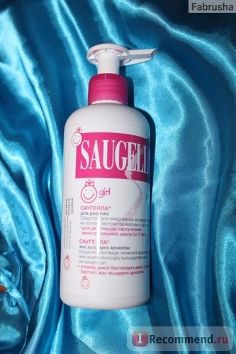 Жидкое мыло SAUGELLA Для интимной гигиены девочек от 3-х лет до наступления менструального цикла фото