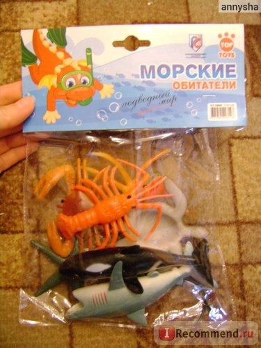 Toys Морские обитатели фото