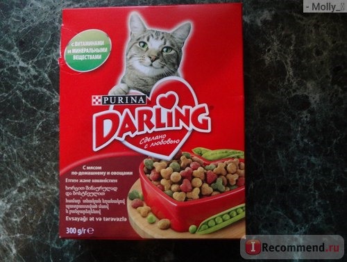 Сухой корм для кошек Darling фото