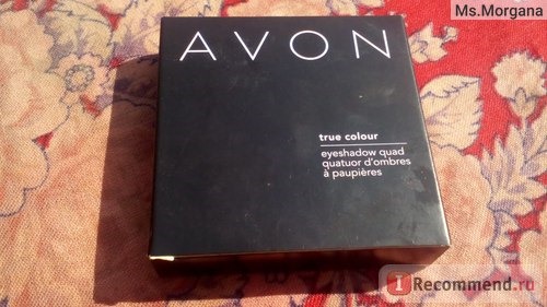 Тени для век Avon True Color Eyeshadow Quad фото