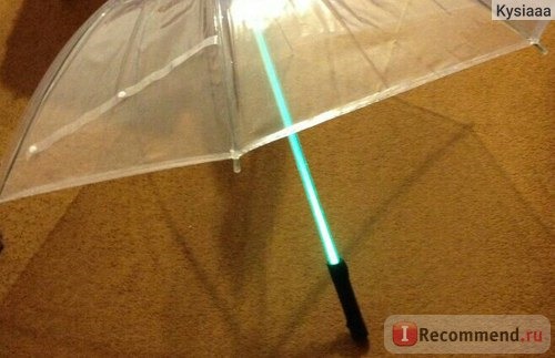 Зонт Aliexpress 4 color sale LED umbrella Star wars umbrella rain women men Light фото