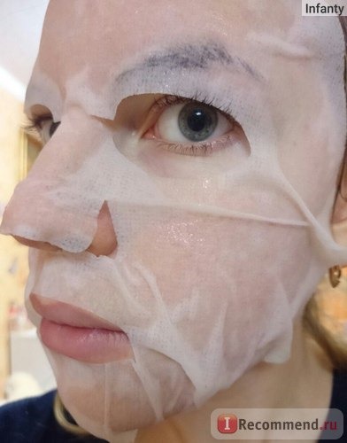 Тканевая маска для лица MJ Care Royal Jelly Mask фото