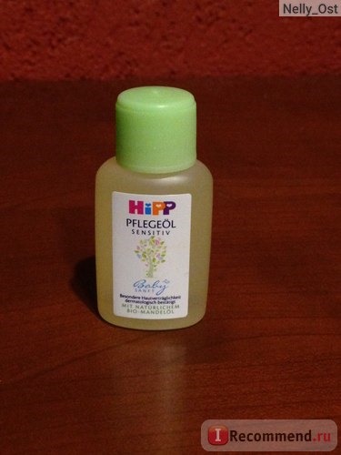 Масло для младенцев HIPP Sensitive фото