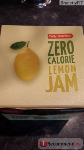 Спортивное питание Pureprotein Zero Calorie Jam LEMON фото