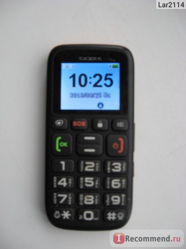 Мобильный телефон TEXET TM-B115 фото