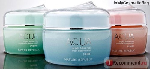Крем для лица Nature Republic Super Aqua Max fresh Watery Cream фото