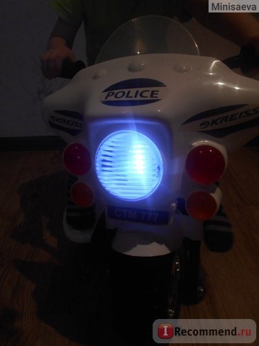  Kreiss Мотоцикл Полиция 6V фото