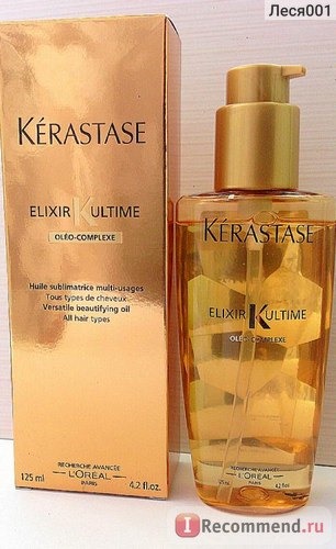 Масло для волос Kerastase Многофункциональное Elixir Ultime фото