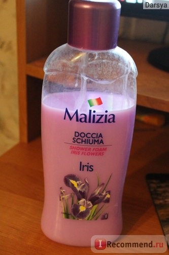 Пена для ванны Malizia DOCCIA SCHIUMA Iris фото