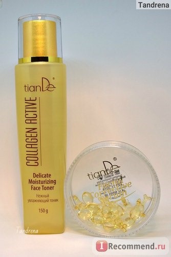 Тоник TianDe Нежный увлажняющий COLLAGEN ACTIVE фото