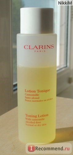 Тоник Clarins Toning Lotion With Camomile фото