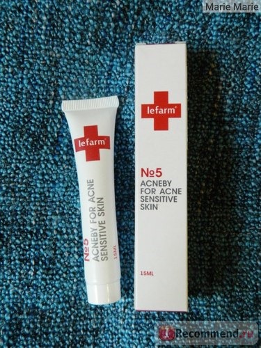 Крем LEFARM - ACNEBY №5 for acne sensitive skin 