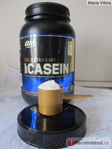 Спортивное питание Optimum Nutrition 100% Casein Gold Standard фото