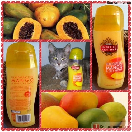 Крем-гель для душа Imperial Leather Invigorating Mango & Juicy Papaya Shower Cream фото