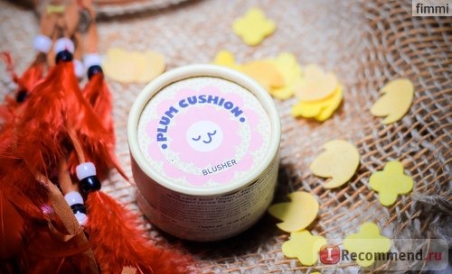 Компактные румяна The Face Shop Lovely Me:ex Pastel Cushion Blusher фото