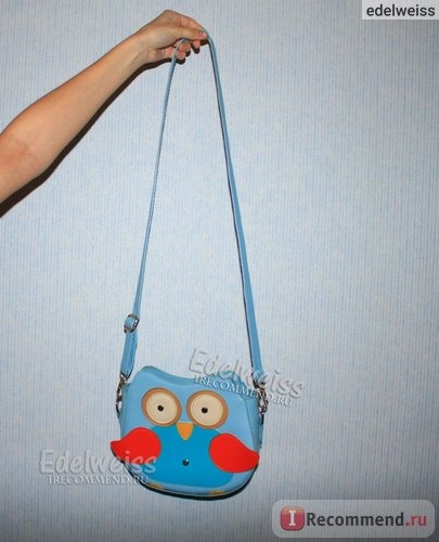 Сумка Aliexpress Сова 2014 new fashion women leather handbag cartoon bag owl fox shoulder bags women messenger bag Z5 фото