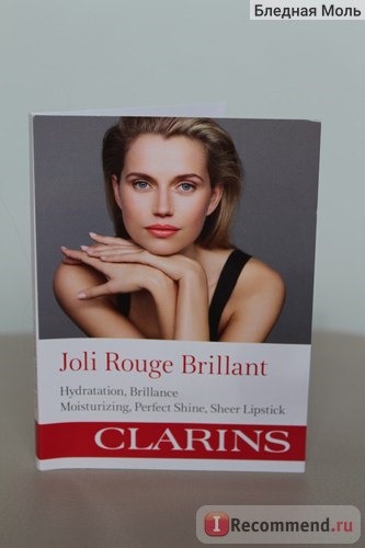 Помада-блеск Clarins Joli Rouge Brillant фото