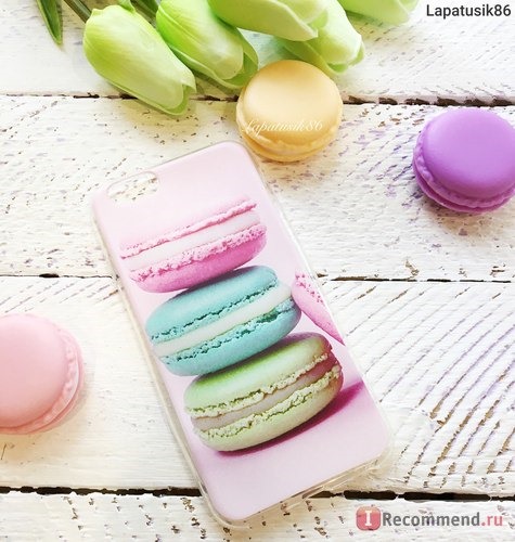 Чехол для телефона Aliexpress Candy Dessert Sweet Cupcake Ice Cream lemon Macarons Donut ultra Thin Soft TPU Case For iPhone 5 5s SE 6 6s Plus 7 7 Plus фото