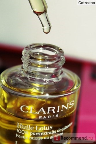 Масло косметическое Clarins Huile Lotus Face Treatment Oil для лица 