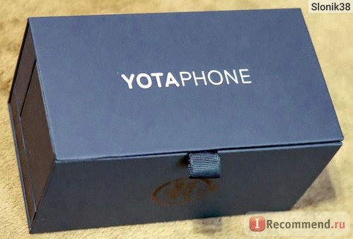 YotaPhone 2 коробка