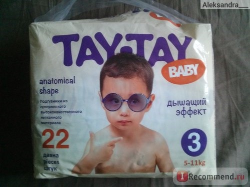 Подгузники TAY-TAY Baby 5-11 кг фото