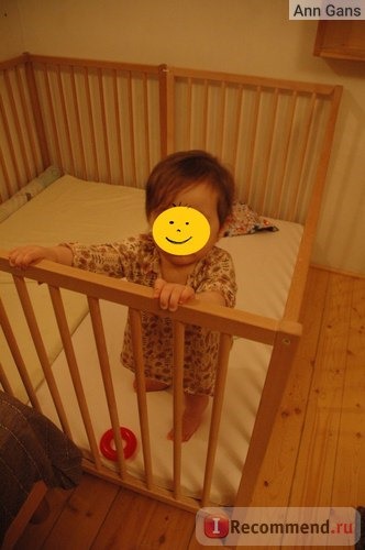 Кроватка IKEA Сниглар фото