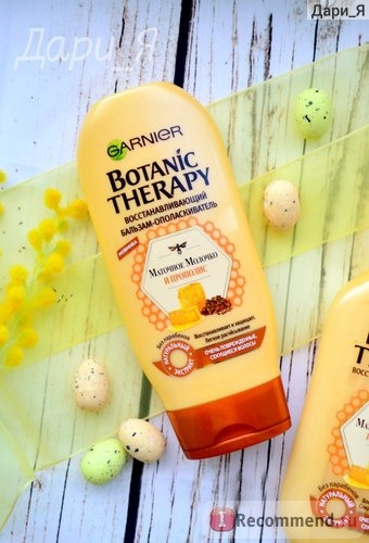 Бальзам-ополаскиватель Garnier Botanic Therapy Восстанавливающий Маточное молочко и Прополис