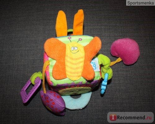 Развивающая игрушка Куб от Taf Toys - Бабочка с шуршащими крылышками