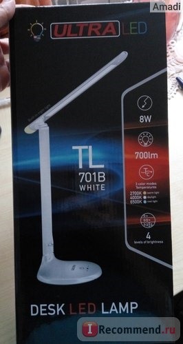 Лампа светодиодная Ultra LED TL 701B (белый) фото