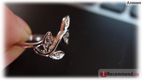 Бижутерия Ebay Кольцо 18KGP Emerald Crystals Ring Elegant Jewelry Cubic Zirconia For Women 2014 ZYR148 фото