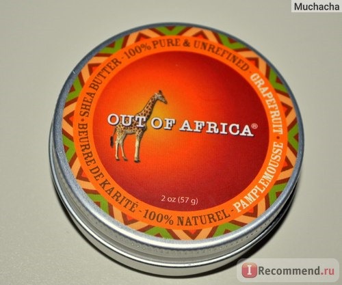 Масло Out of Africa Shea Butter, Grapefruit фото
