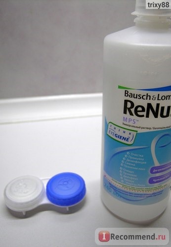 Раствор для контактных линз Bausch&Lomb Renu Multiplus фото