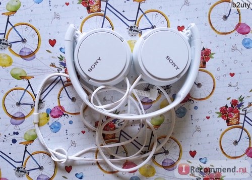 Наушники Sony MDR-ZX110 White фото