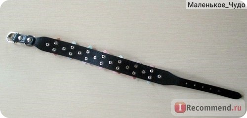 Ошейник Aliexpress С цветами Fashion Leather Puppy Pet Dog Collar Cat Neck Strap Necklace with Studded Sweet Flower фото