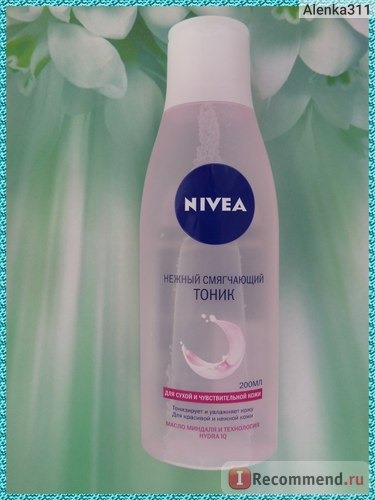 Тоник NIVEA aqua effect смягчающий для сухой и чувствительной кожи фото