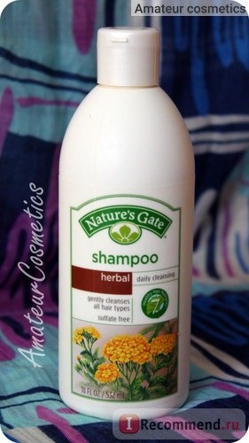 Шампунь Nature's Gate Herbal Shampoo Daily Cleansing фото