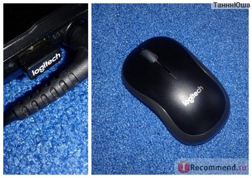 Компьютерная мышь беспроводная Logitech Wireless Mouse M175 Black (910-002778) фото