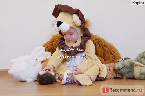 Костюм Aliexpress Baby romper lion 0-24 months hat+romper long sleeve baby costume baby cosplay 001 фото