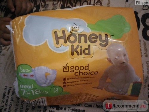 Подгузники Honey kid Улучшенная формула фото