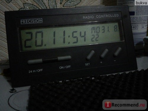 Часы precision radio controlled