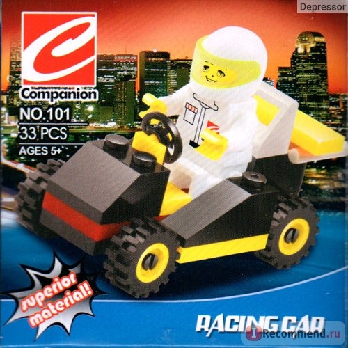 Companion 101 - Racing Car\Гоночная Машина (Конструктор) фото