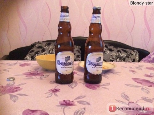Пиво Hoegaarden фото