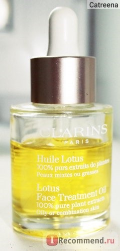 Масло косметическое Clarins Huile Lotus Face Treatment Oil для лица 