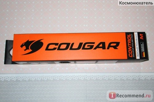Коврик для мыши Cougar Control Black Orange фото