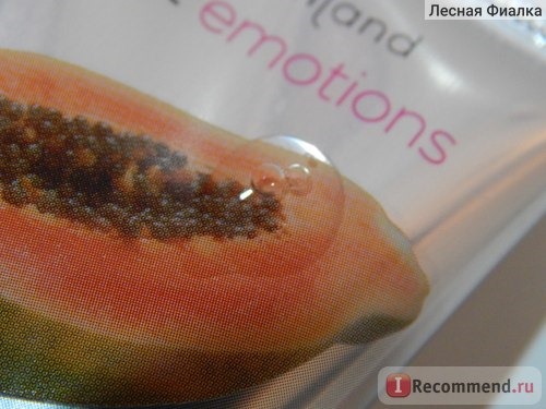Гель для душа Greenland Fruit emotions Papaya-Lemon (Папайя-Лимон) фото