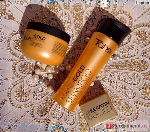 Шампунь Tahe Keratin Gold Shampoo фото