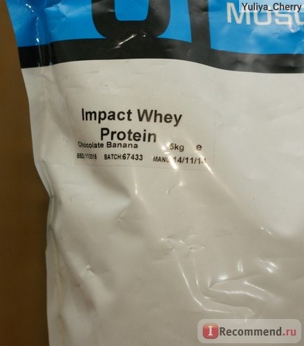 Спортивное питание Myprotein Impact Whey Protein фото